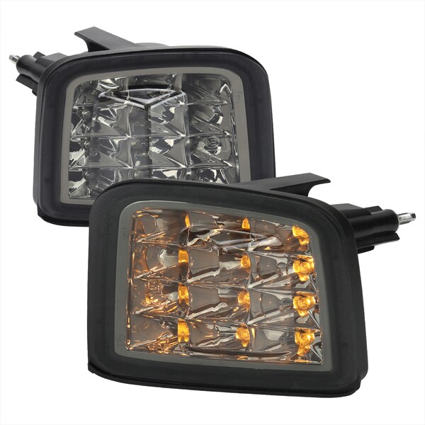 Spec-D Tuning 15-17 Subaru Wrx Led Bumper Light LB-WRX15GLED-SQ-VS - main